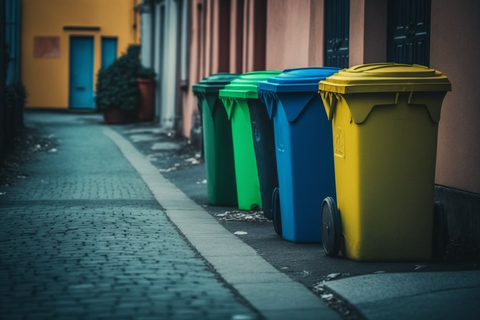 What Do Different Color Trash Cans Mean?