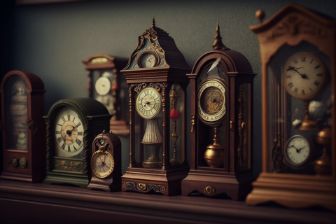 What are the 3 Types of Longcase Clocks?