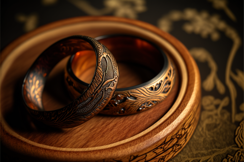 Wood rings online