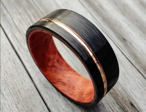 Men's Wood Wedding Rings: A Unique Choice for Modern Couples