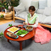 MADAME JS HOME Round Korean Coffee Table