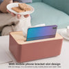 RUMBH Wooden Tissue Box Cover phone case