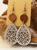 LOVBEAFAS  Wood  Earrings