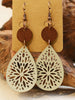 LOVBEAFAS  Wood  Earrings