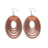 KWHY Wood Leaf Earrings