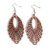 KWHY Wood Leaf Earrings