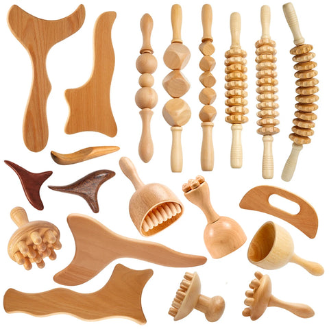 HEAATHH Wood Therapy Massage Tools