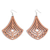 KWHY Wood Leaf Earrings