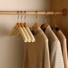 KASHUTO Wooden Coat Hangers