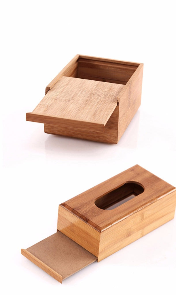 BAMBOO Tissue Box - Wooden Earth