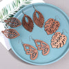 KWHY Wood Leaf Earrings