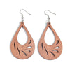 KWHY Wood Leaf Earrings