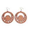 KWHY Wood Leaf Earrings