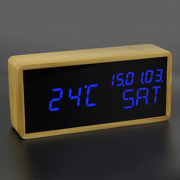 BUY Wood Digital Clock ON SALE NOW! - Wooden Earth