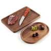 Wooden Kitchen Set Of Trays And Plates