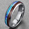 Wood And Metal Wedding Band