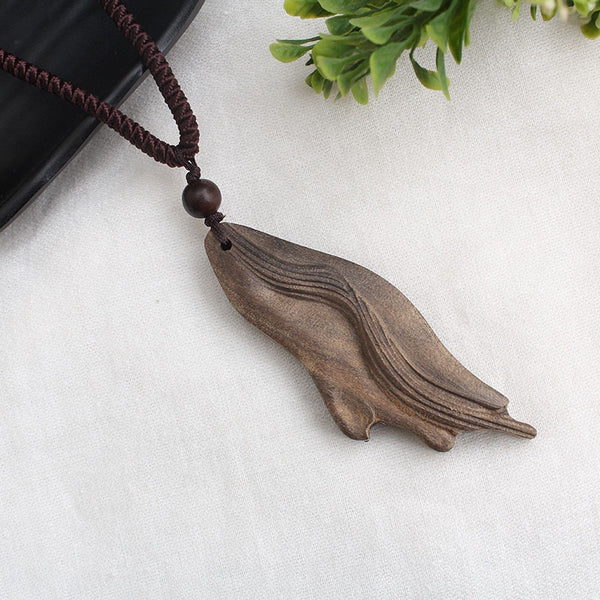 BUY Sandalwood Necklace Pendant ON SALE NOW! - Wooden Earth