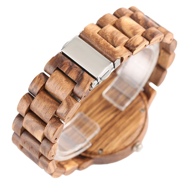 High Quality Men Wood Watches Sandalwood Custom Logo with Private